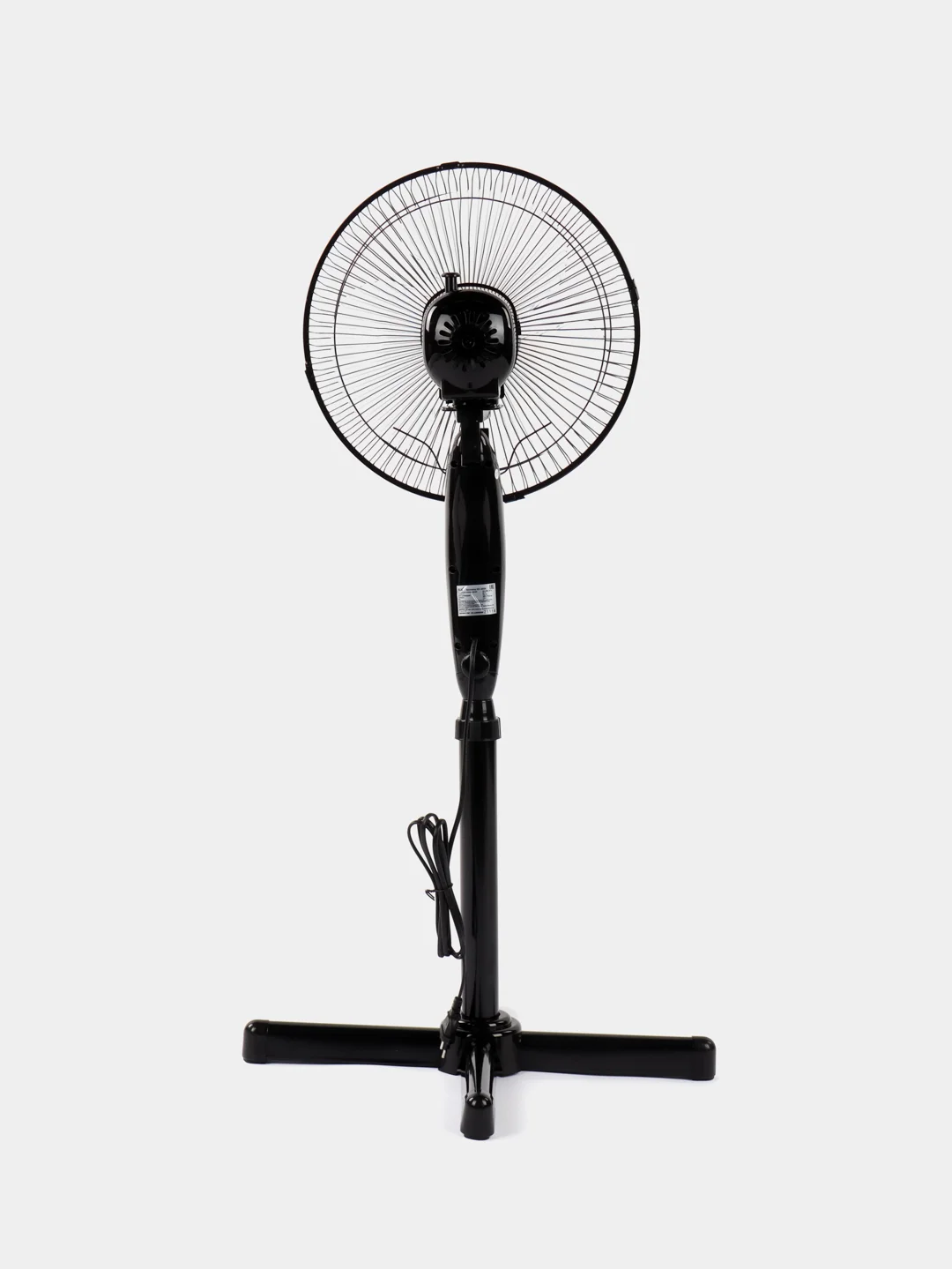 Черный вентилятор напольный Rix RSF-3000W/B
