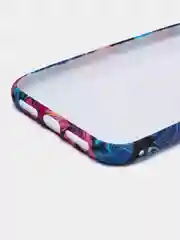 Синий силиконовый чехол с рисунком на Samsung A31/A51/A50/A50s/A30s/S8/S9/S10/S10e/lite/Plus