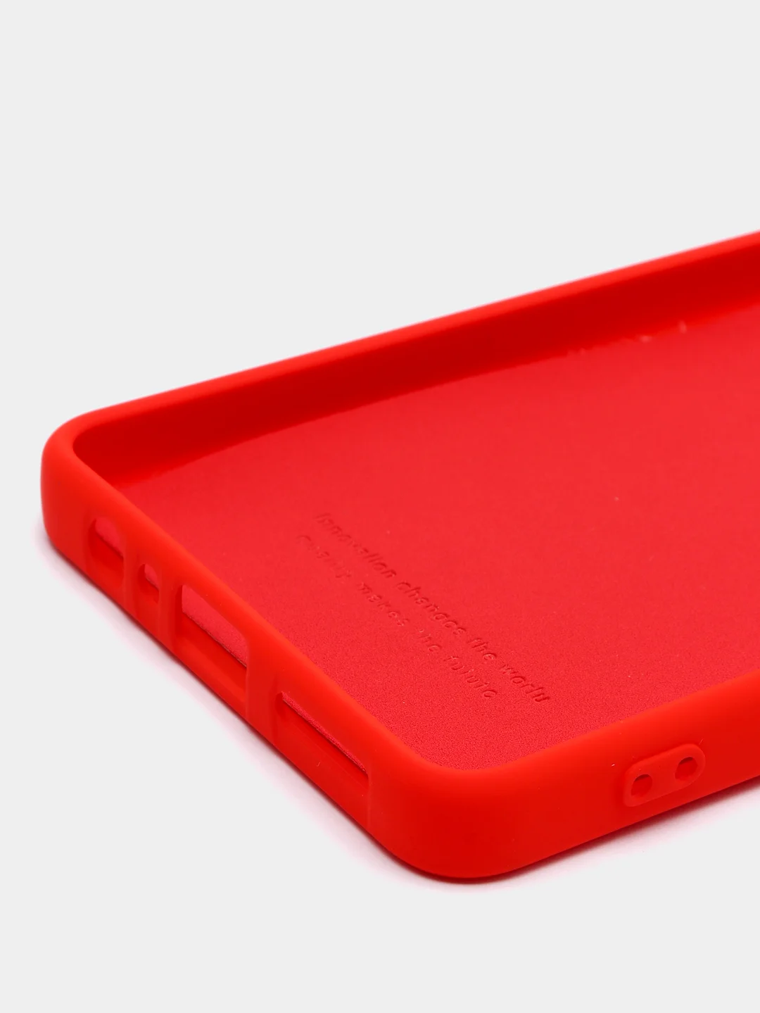 Красный чехол для Tecno Camon 20/20 Pro, Техно Камон 20 Про, силиконовый Silicone Cover