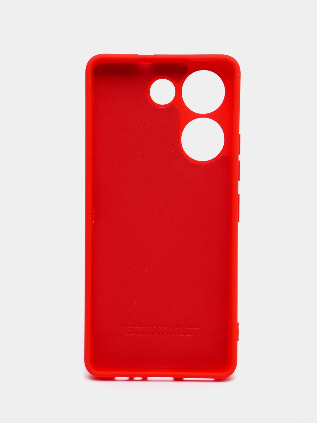 Красный чехол для Tecno Camon 20/20 Pro, Техно Камон 20 Про, силиконовый Silicone Cover