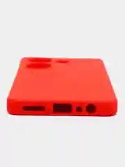 Красный чехол для Tecno Camon 20/20 Pro, Техно Камон 20 Про, силиконовый Silicone Cover