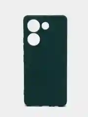 Тёмно-зелёный чехол для Tecno Camon 20/20 Pro, Техно Камон 20 Про, силиконовый Silicone Cover