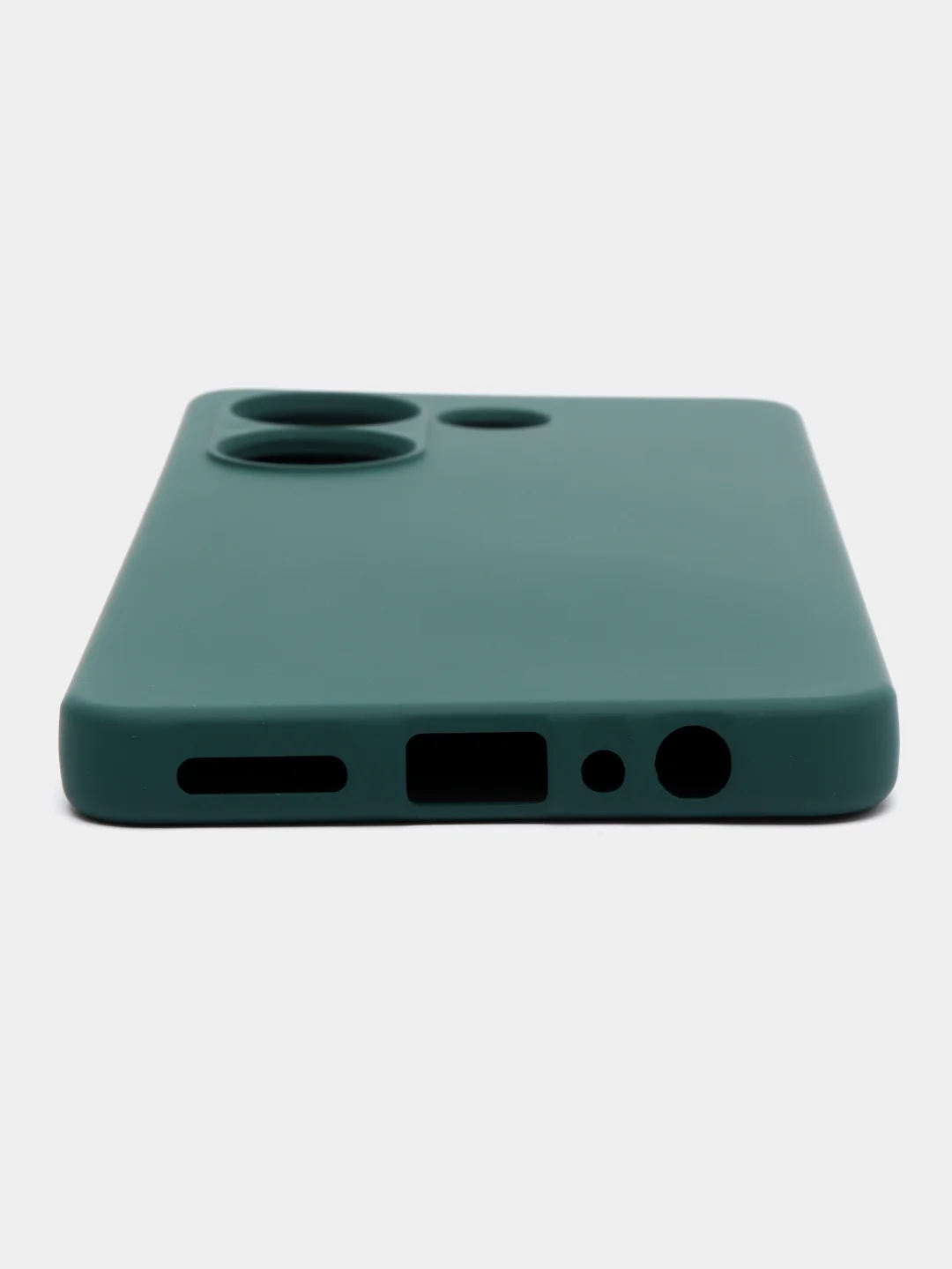 Тёмно-зелёный чехол для Tecno Camon 20/20 Pro, Техно Камон 20 Про, силиконовый Silicone Cover