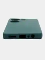 Тёмно-зелёный чехол для Tecno Camon 20/20 Pro, Техно Камон 20 Про, силиконовый Silicone Cover