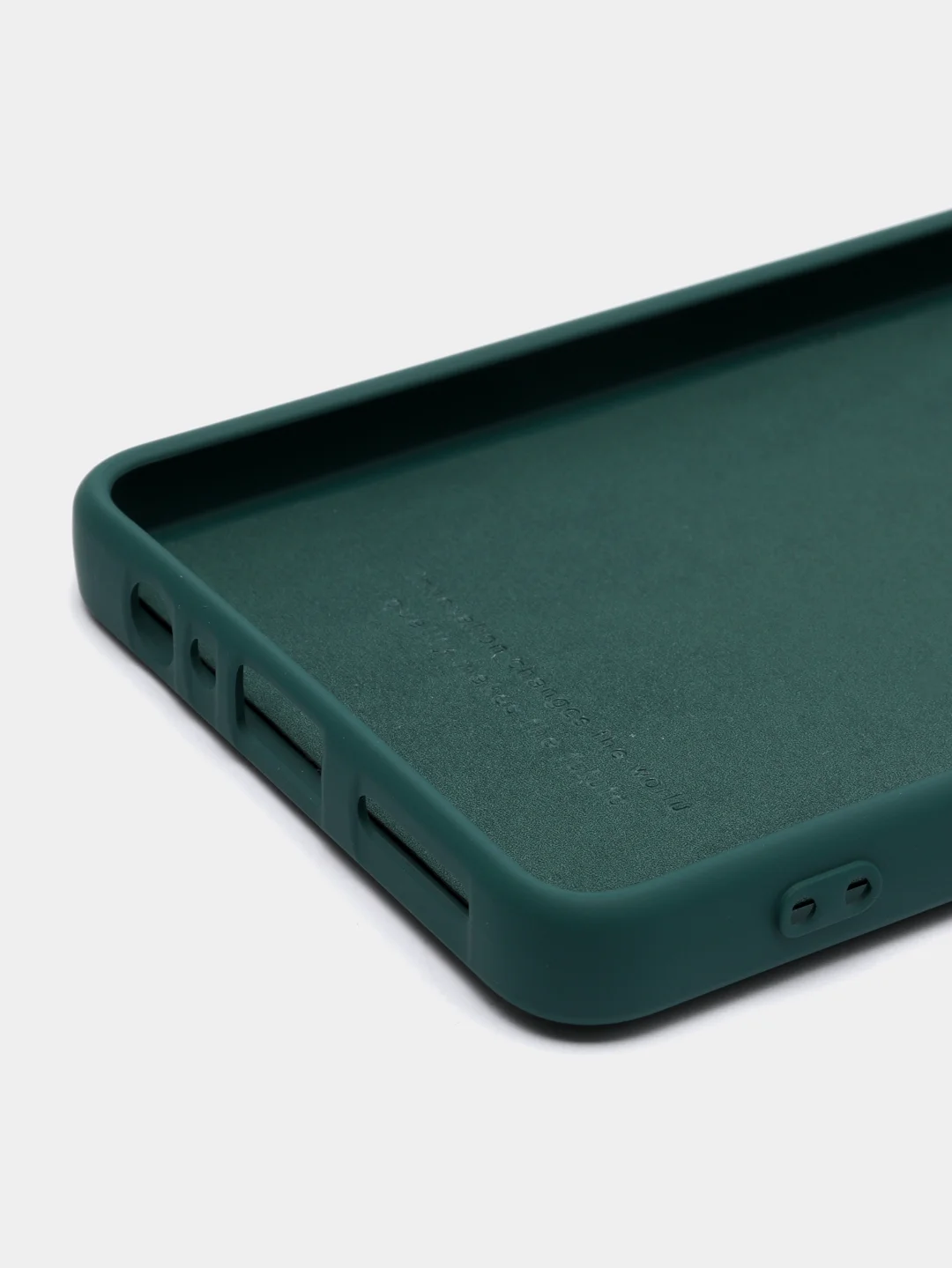 Тёмно-зелёный чехол для Tecno Camon 20/20 Pro, Техно Камон 20 Про, силиконовый Silicone Cover