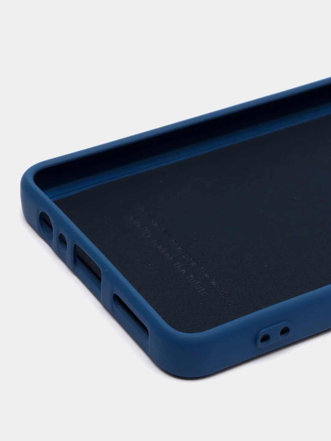 Темно-синий чехол для Tecno Camon 20/20 Pro, Техно Камон 20 Про, силиконовый Silicone Cover