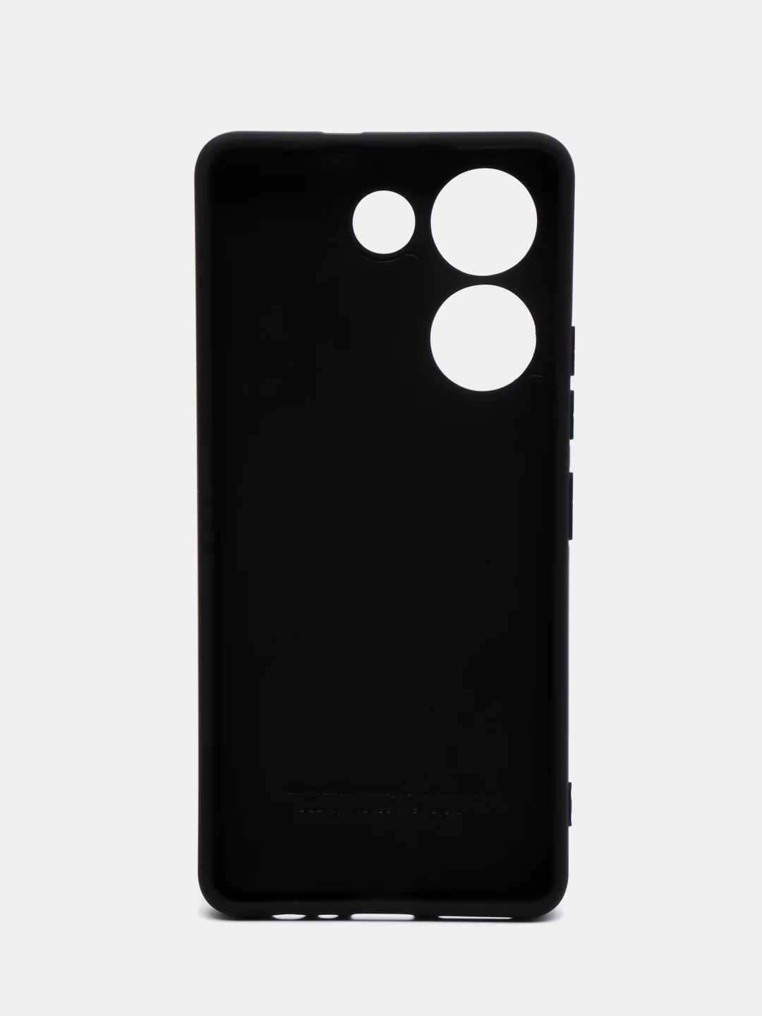 Черный чехол для Tecno Camon 20/20 Pro, Техно Камон 20 Про, силиконовый Silicone Cover