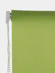 Штора рулонная Brabix 70х175 см, текстура - лён, защита 55-85%, 200 г/м2, зелёный, 605989