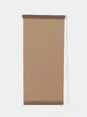 Штора рулонная Brabix, 40*175 см, текстура лён, защита 55-85%, 200 г/м2, темно-бежевый