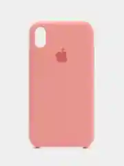 Коралловый чехол Silicone Case для iPhone XR, с открытым низом