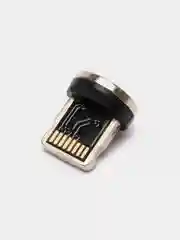Прозрачный на выбор кабель, магнитный коннектор, micro USB, type C, Apple lightning