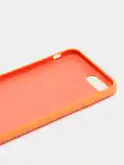 Светло-оранжевый чехол Silicone Case для iPhone 7 Plus / iPhone 8 Plus