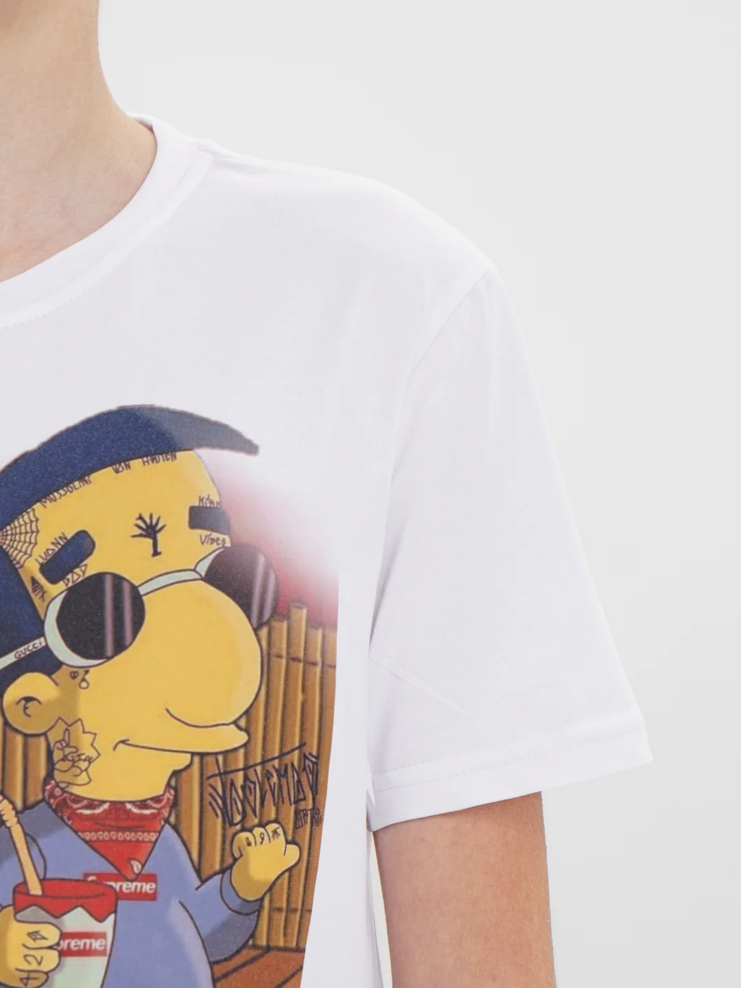 Футболка Симпсоны (The Simpsons) Милхаус Ванхутен 8