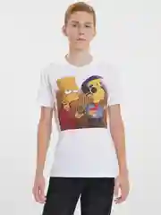 Футболка Симпсоны (The Simpsons) Милхаус Ванхутен 8