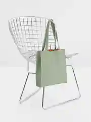 Зеленый сумка женская из экокожи с длинными ручками Shopper, сумка шоппер городская, повседневная