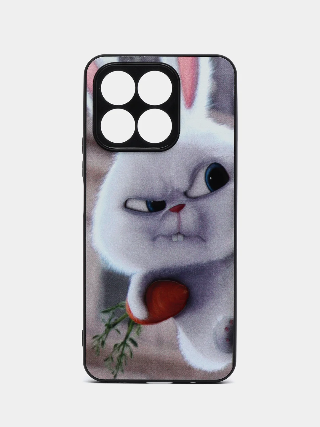 Белый чехол с рисунком на Huawei Honor X8a, Хуавей Хонор Х8а