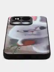 Белый чехол с рисунком на Huawei Honor X8a, Хуавей Хонор Х8а