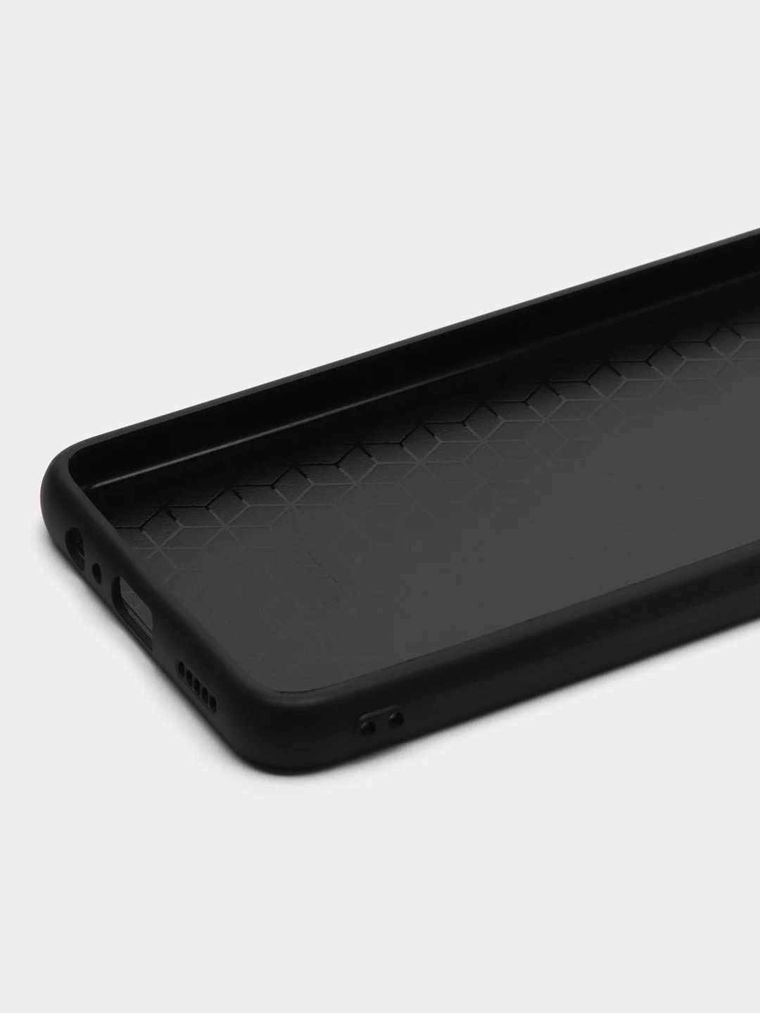 Черный чехол с рисунком на Honor X7a (Хонор Х7а)
