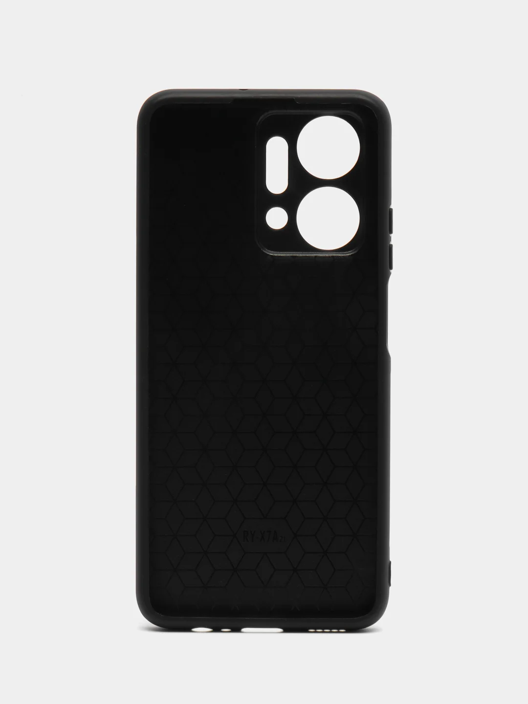 Бордовый чехол с рисунком на Honor X7a (Хонор Х7а)