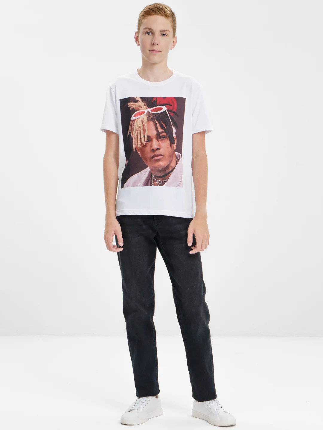 Футболка с принтом музыка, группа рок, поп, рэп, rock, XXXTentacion (Икстентейшен)