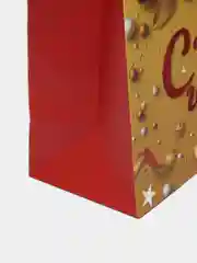 Пакет подарочный новогодний, для подарка Золотая Сказка "New Year" глиттер, 608229