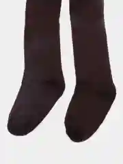 Коричневый колготки детские, махровые, однотонные
