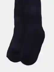 Угольный колготки детские, махровые, однотонные