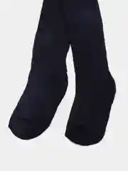 Угольный колготки детские, махровые, однотонные