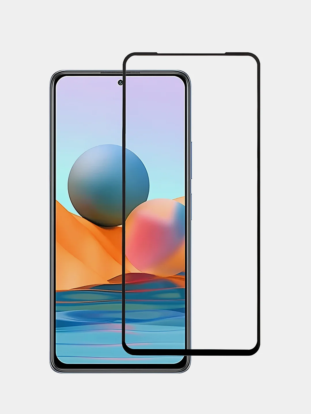 Угольный защитное стекло Redmi Note 12 Pro / Note 12 Pro Plus / Poco X5 Pro, Редми Нот 12 Про