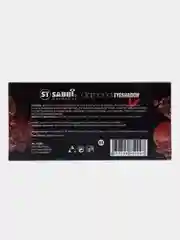 Бежевый меланж тени для век Si Sabbi, 10 цветов в палетке