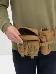 Хаки тактическая поясная сумка
