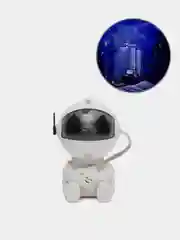 Белый ночник "Космонавт", проектор звездного неба