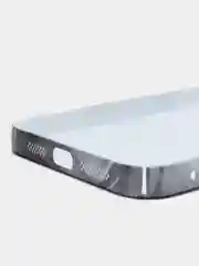 Черный чехол на айфон (iPhone) 11 12 13 Pro Max 14 15 XR X XS 7 8 Plus, пластиковый