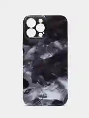 Черный чехол на айфон (iPhone) 11 12 13 Pro Max 14 15 XR X XS 7 8 Plus, пластиковый