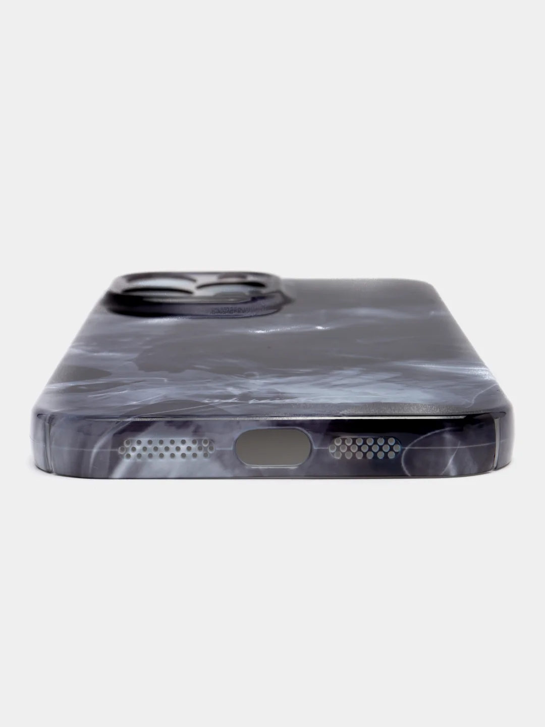 Черный чехол на айфон (iPhone) 11 12 13 Pro Max 14 15 XR X XS 7 8 Plus, пластиковый