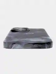 Черный чехол на айфон (iPhone) 11 12 13 Pro Max 14 15 XR X XS 7 8 Plus, пластиковый
