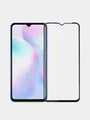 Черный защитное стекло 9D для Tecno Spark 10 / 10C / Go 2023 (Техно Спарк 10 / 10С / Го 2023)