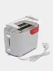 Тостер Polaris PET, 0720, белый / красный
