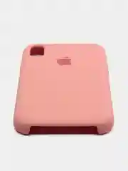 Коралловый чехол Silicone Case для iPhone XR, с открытым низом