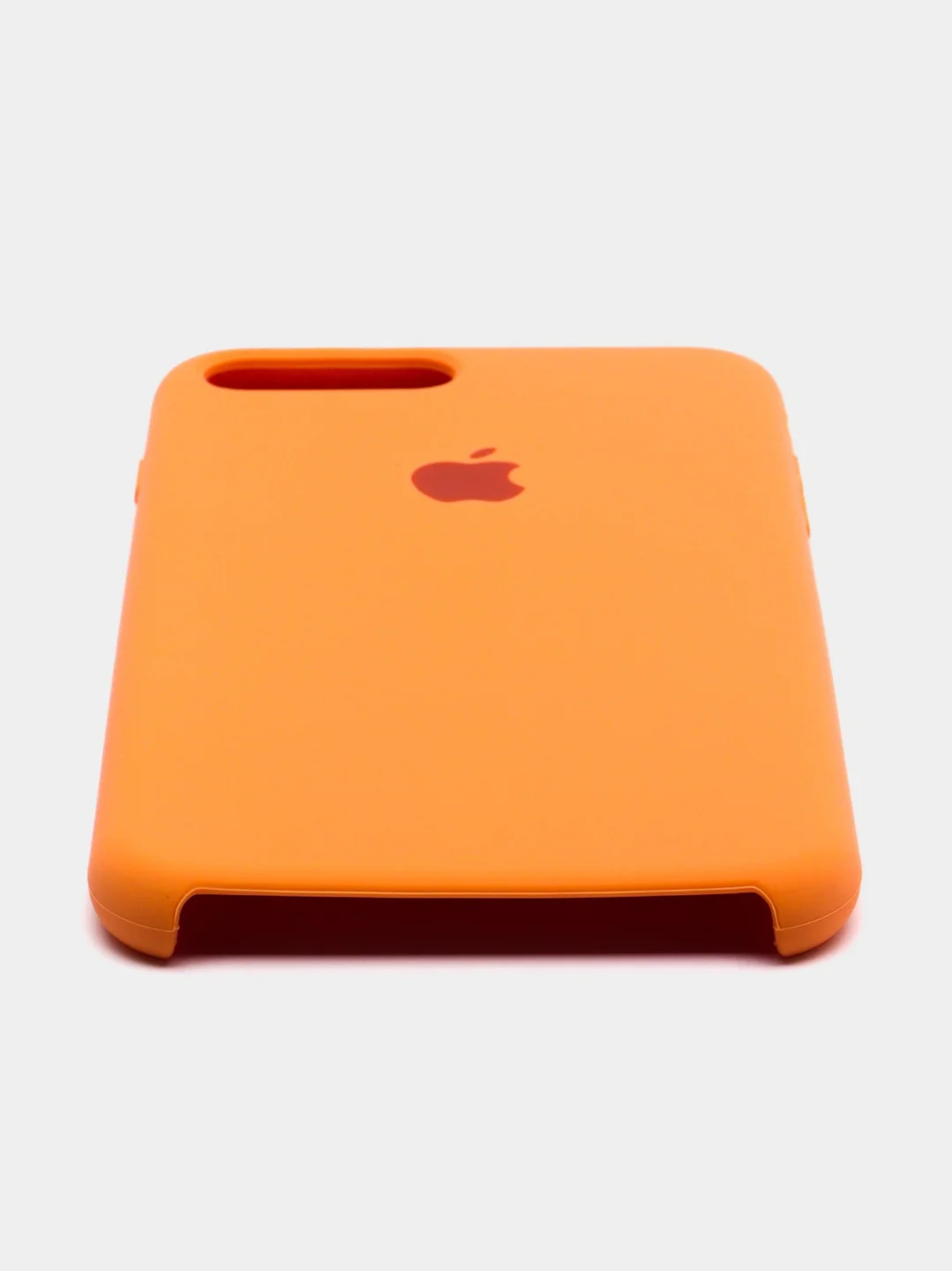 Светло-оранжевый чехол Silicone Case для iPhone 7 Plus / iPhone 8 Plus