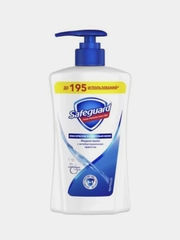 Жидкое мыло Safeguard Ослепительно белое, с антибактериальным эффектом, 390 мл