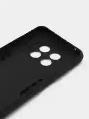 Черный чехол Huawei Nova Y91 / Хуавей Нова У91 противоударный, с металлической подставкой-кольцом