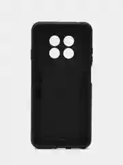 Черный чехол Huawei Nova Y91 / Хуавей Нова У91 противоударный, с металлической подставкой-кольцом