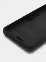 Черный чехол Infinix Note 30 Pro противоударный, с металлической подставкой кольцом