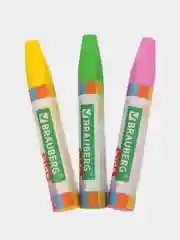 Восковые мелки, утолщенные, BRAUBERG KIDS, набор 12 цветов, на масляной основе, 271693