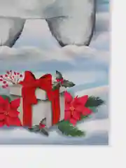 Наклейки на окно, новогодние, многоразовые, декор на новый год, Золотая Сказка, 591923