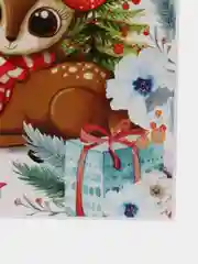 Наклейки на окно, новогодние, многоразовые, декор на новый год, Золотая Сказка
