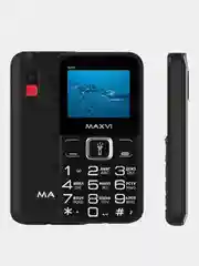 Коричневый мобильный телефон Maxvi B200, БОЛЬШИЕ КНОПКИ, С КАМЕРОЙ, АККУМУЛЯТОР 1400мАч
