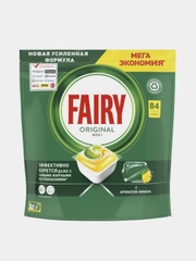 Капсулы для посудомоечной машины Fairy All in 1, Лимон, 84 шт