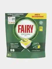 Капсулы для посудомоечной машины Fairy All in 1, Лимон, 84 шт